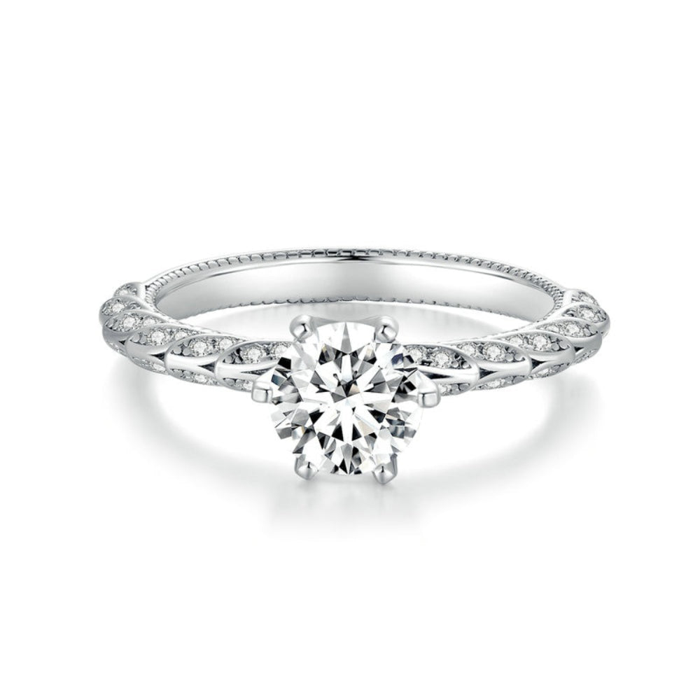 Shiny Luxury - Moissanite ring