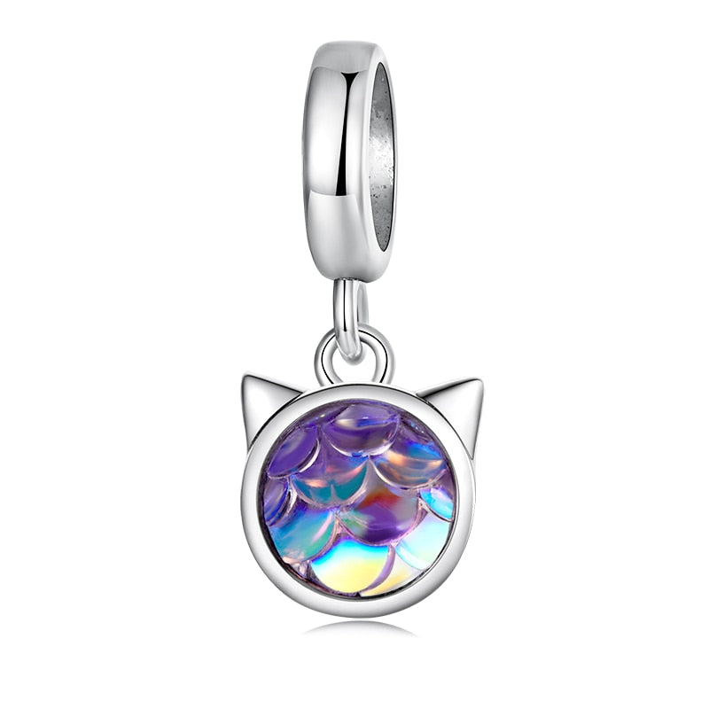 Cat scales - charm pendant