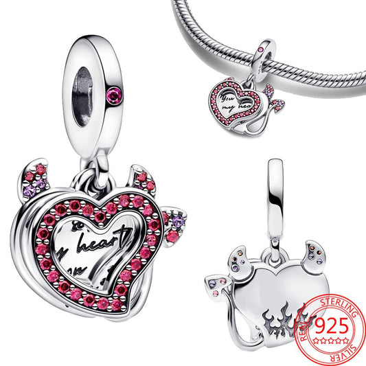 Heart Devil - Charm pendant