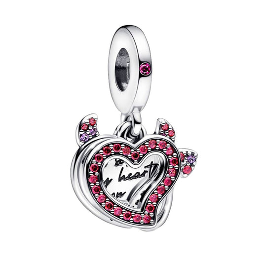 Heart Devil - Charm pendant