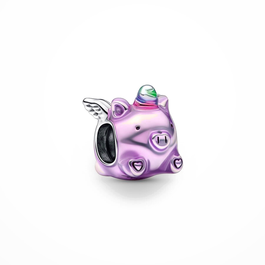 Pig Horn (Purple) - Charm