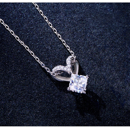 Delicate - Moissanite Necklace (0.8ct)