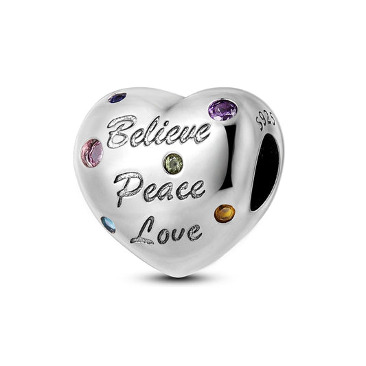 Faith + Peace + Love - Charm