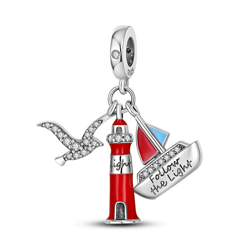 Lighthouse - Charm pendant