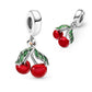 Cherries - charm pendant