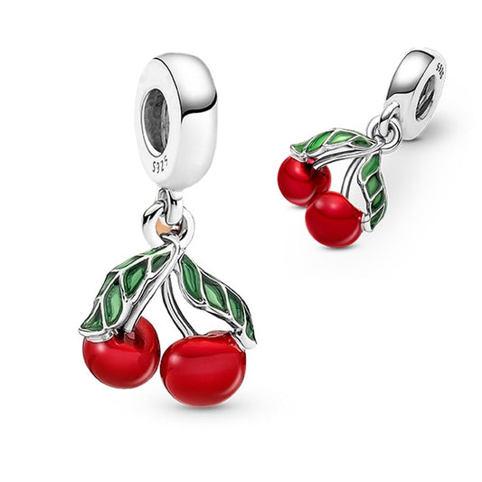 Cherries - charm pendant