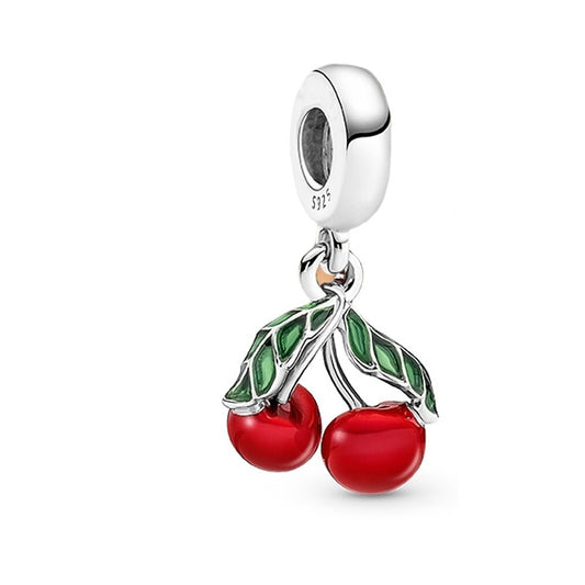 Cherries - charm pendant