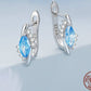 Blue Eyes - Earrings