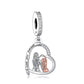 Mother &amp; Daughter I Love You Forever - Pendant Charm